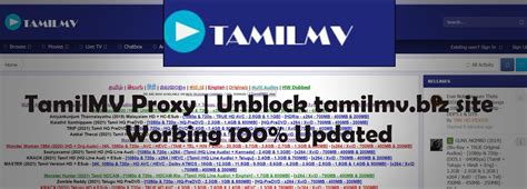 one tamilmv proxy|Best TamilMV Proxy